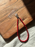 Solid Red Phone Charm