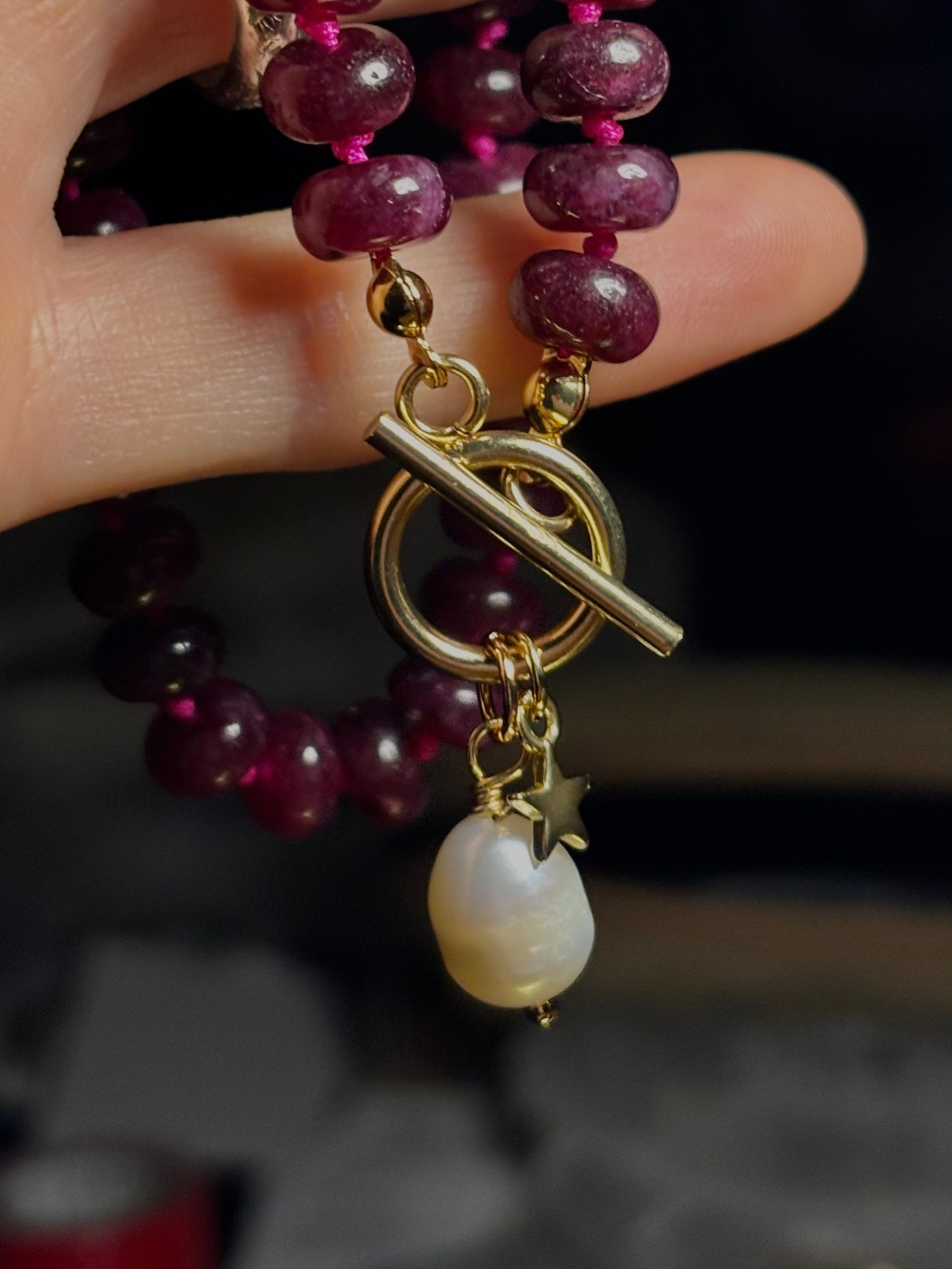 Knotted Plum + Pink