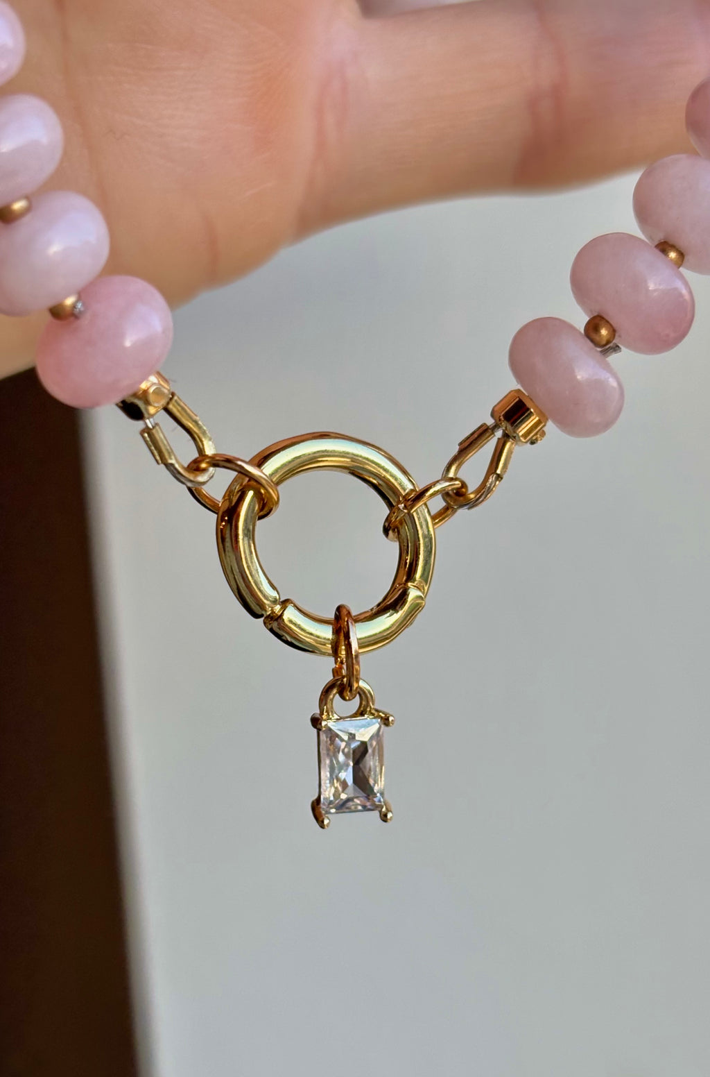 Emerald Crystal Charm