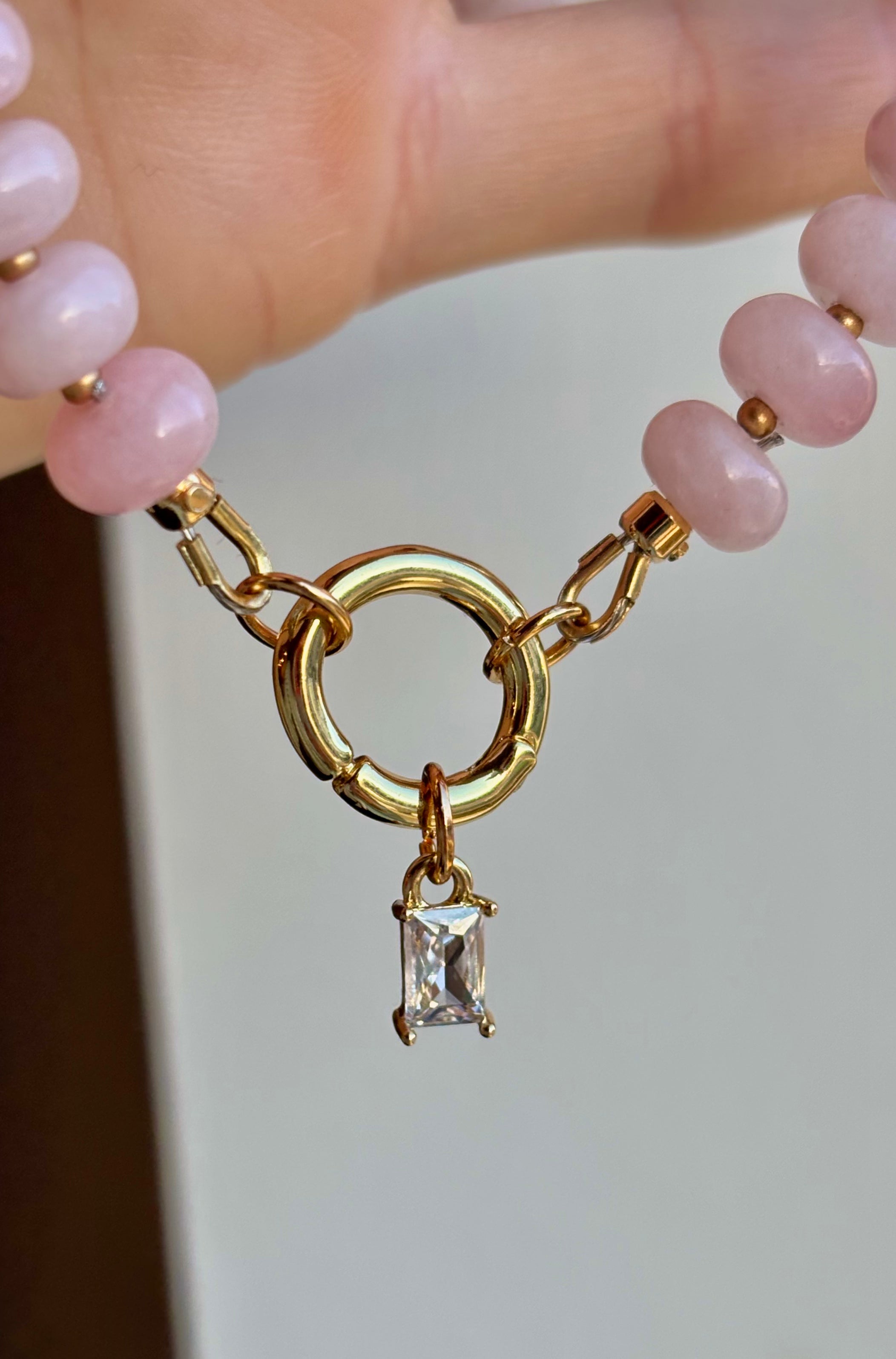 Emerald Crystal Charm