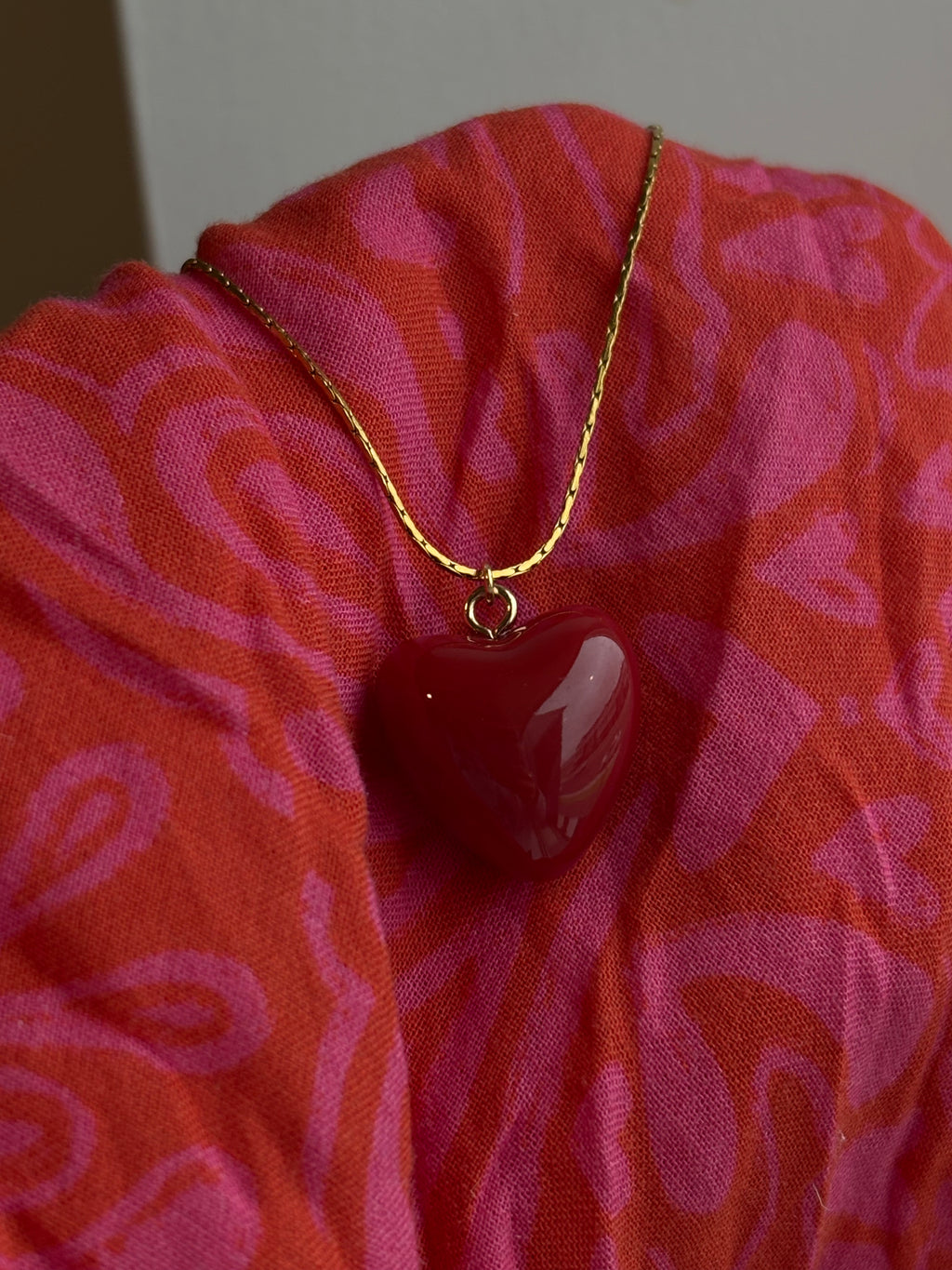 Big Heart + Snake Chain