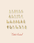 Gold "Solid Initial"
