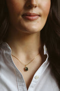 Gem on Snake Chain