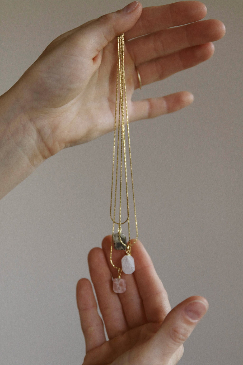 Gem on Snake Chain