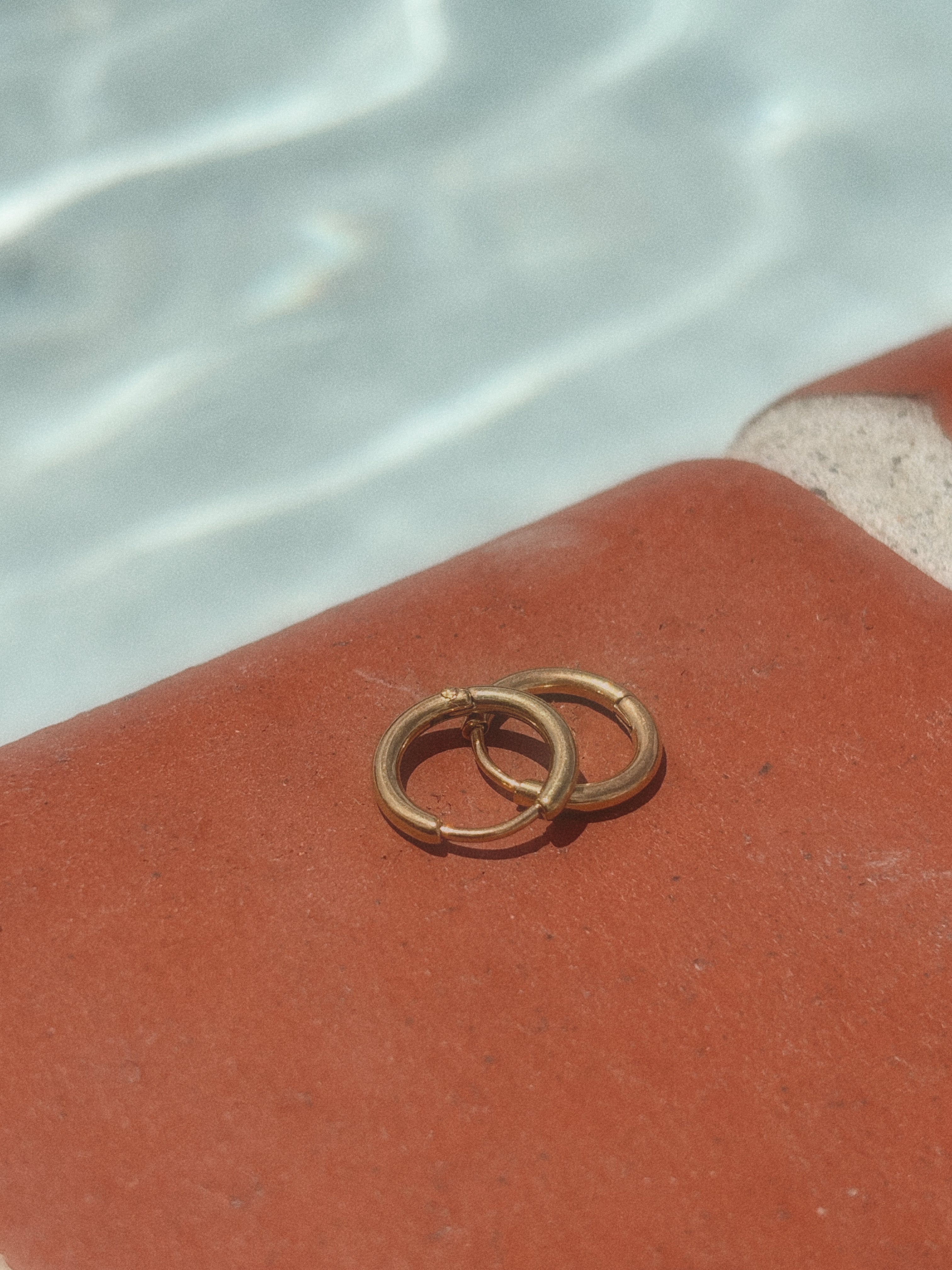 Gold Huggie Earrings