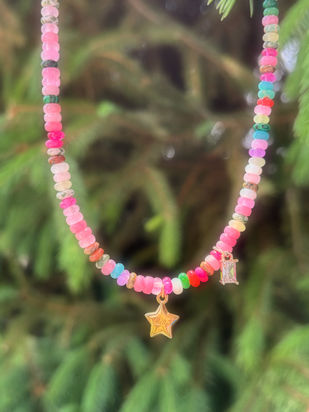 Lucky multi-pink