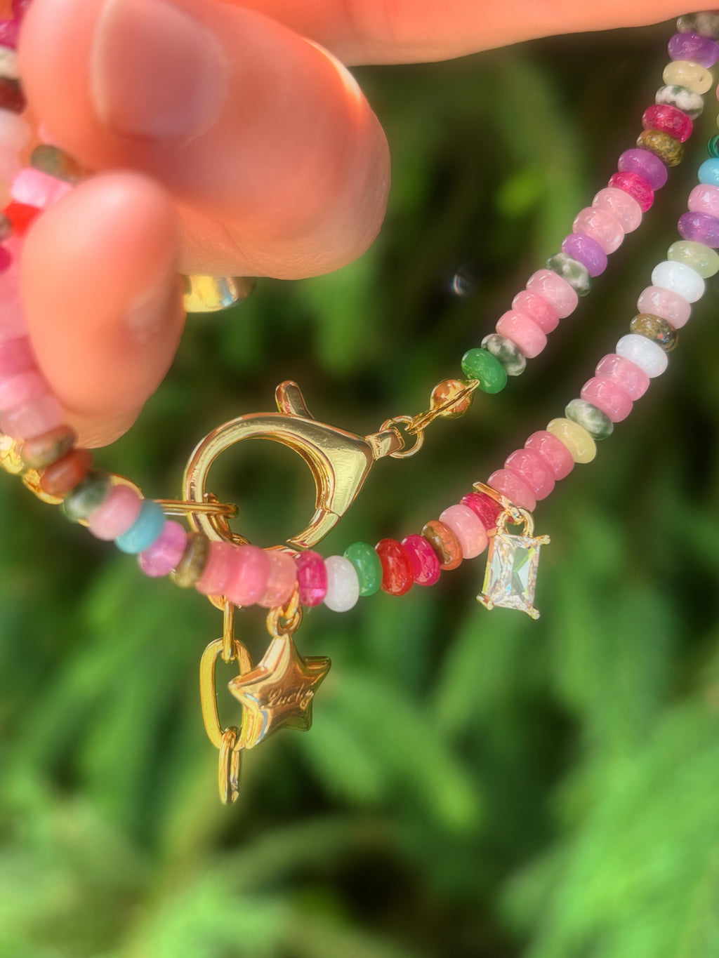 Lucky multi-pink