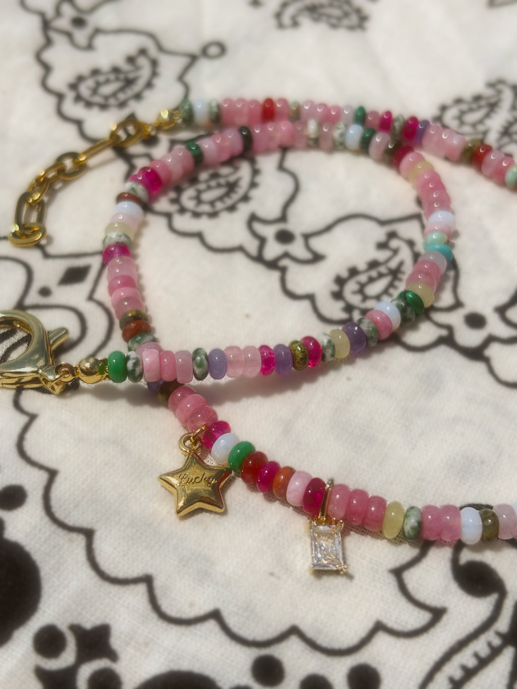 Lucky multi-pink