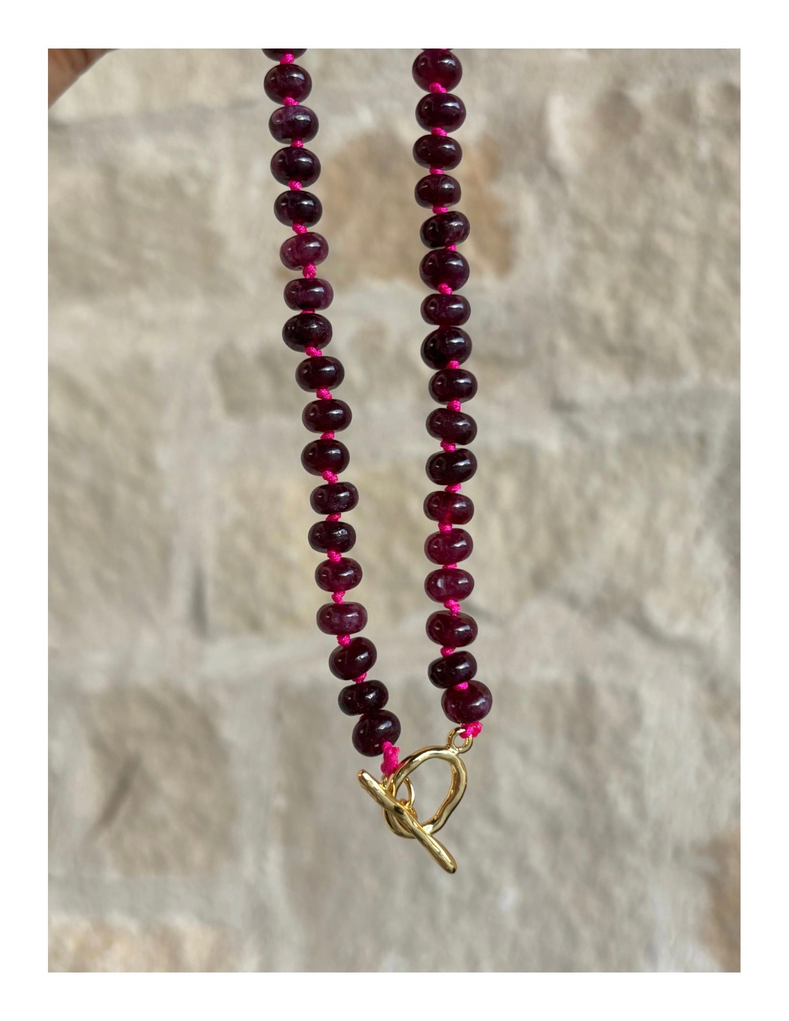 Knotted Plum + Pink