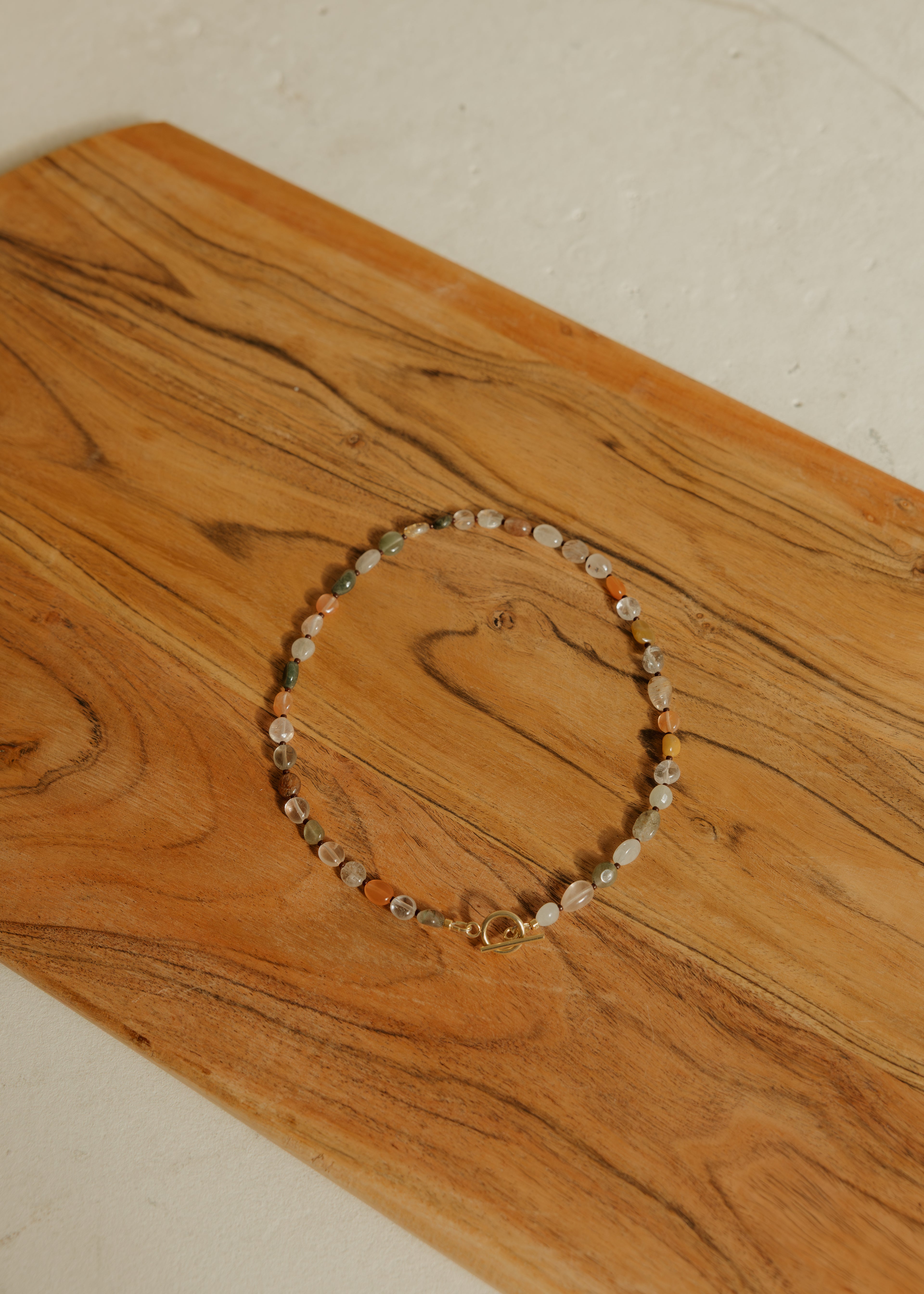 Rutilated Quartz + Brown