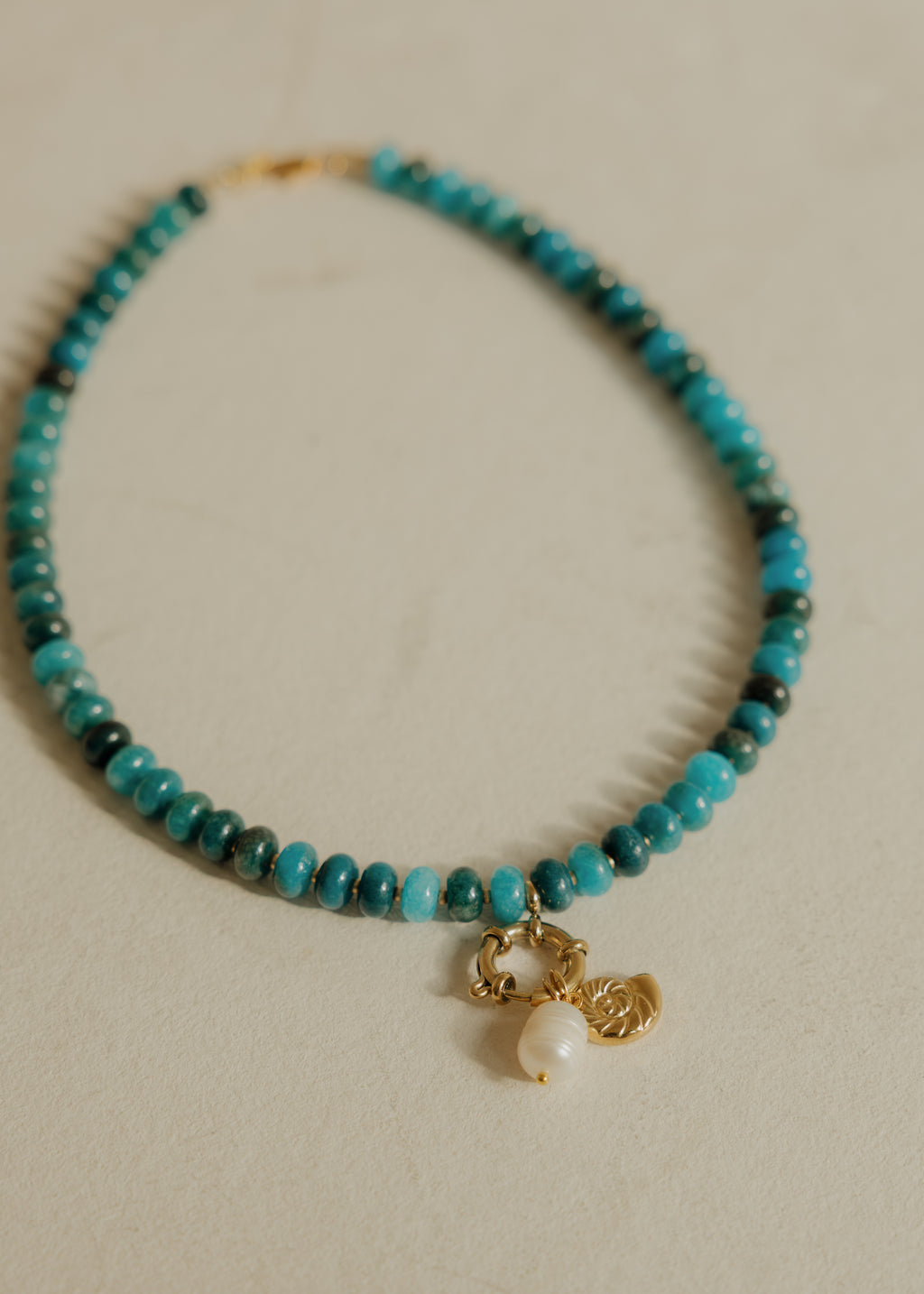 Cobalt + Spring Pendant