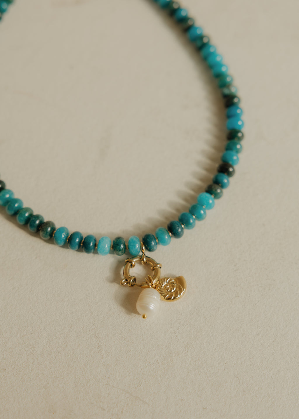 Cobalt + Spring Pendant