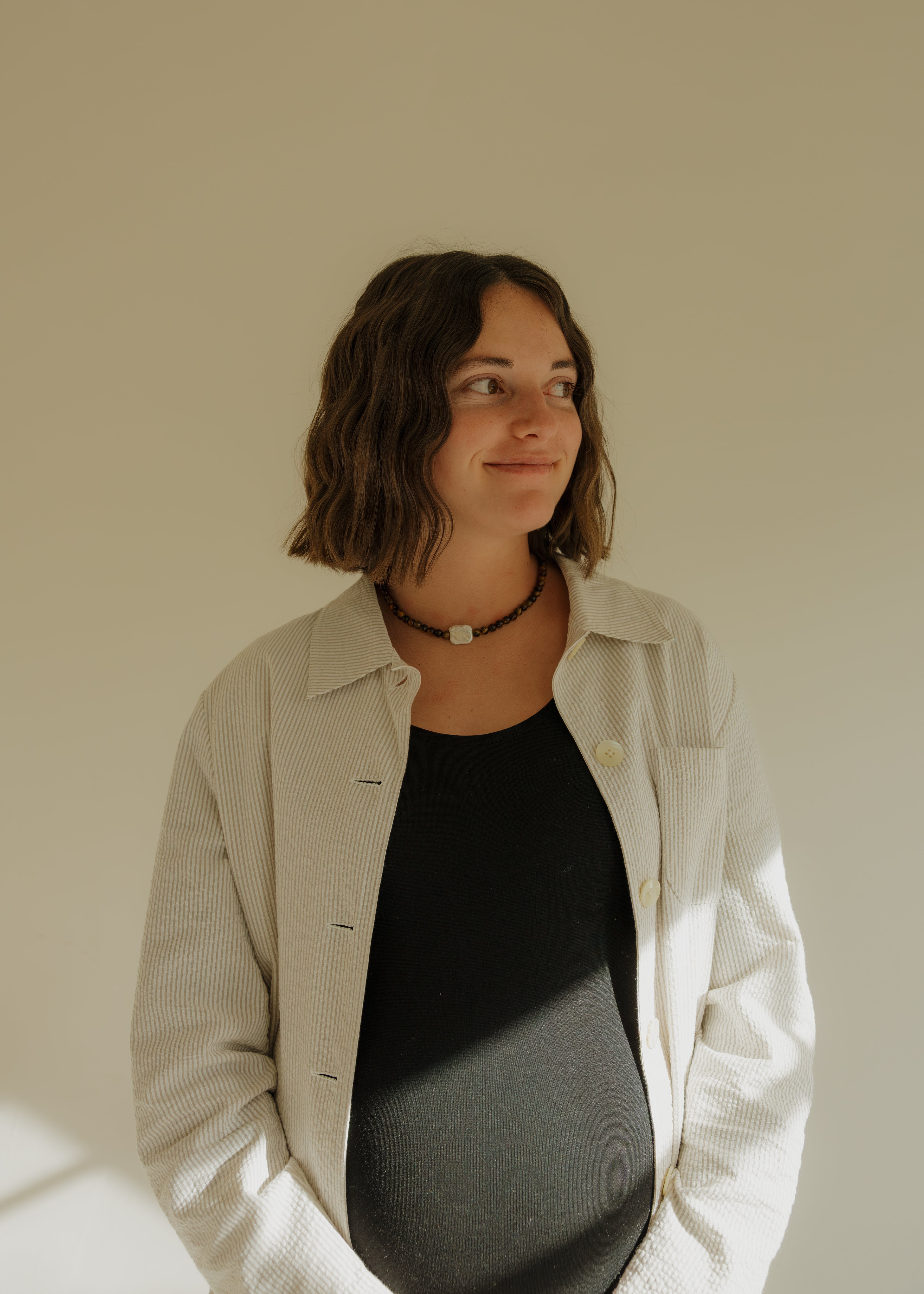 Tiger's Eye + Baroque Pearl